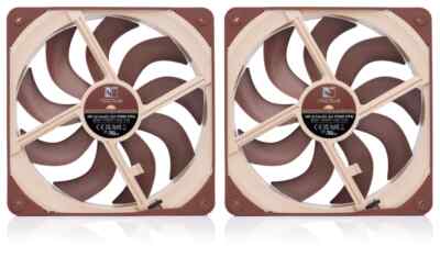 Noctua NF-A14x25 G2 PWM Sx2-PP, Dual Fan Set for Push-Pull