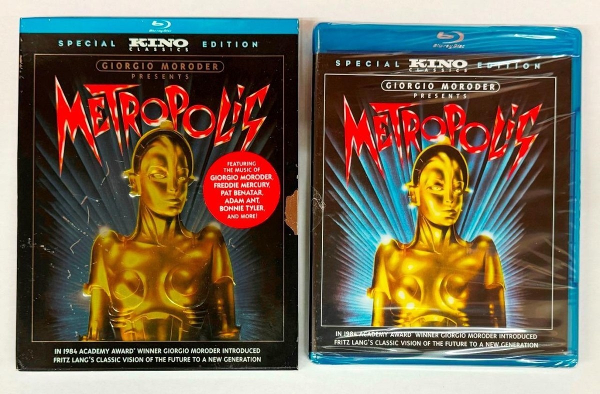 Metropolis Special Edition Blu-ray RARE Slipcase Fritz Lang New 