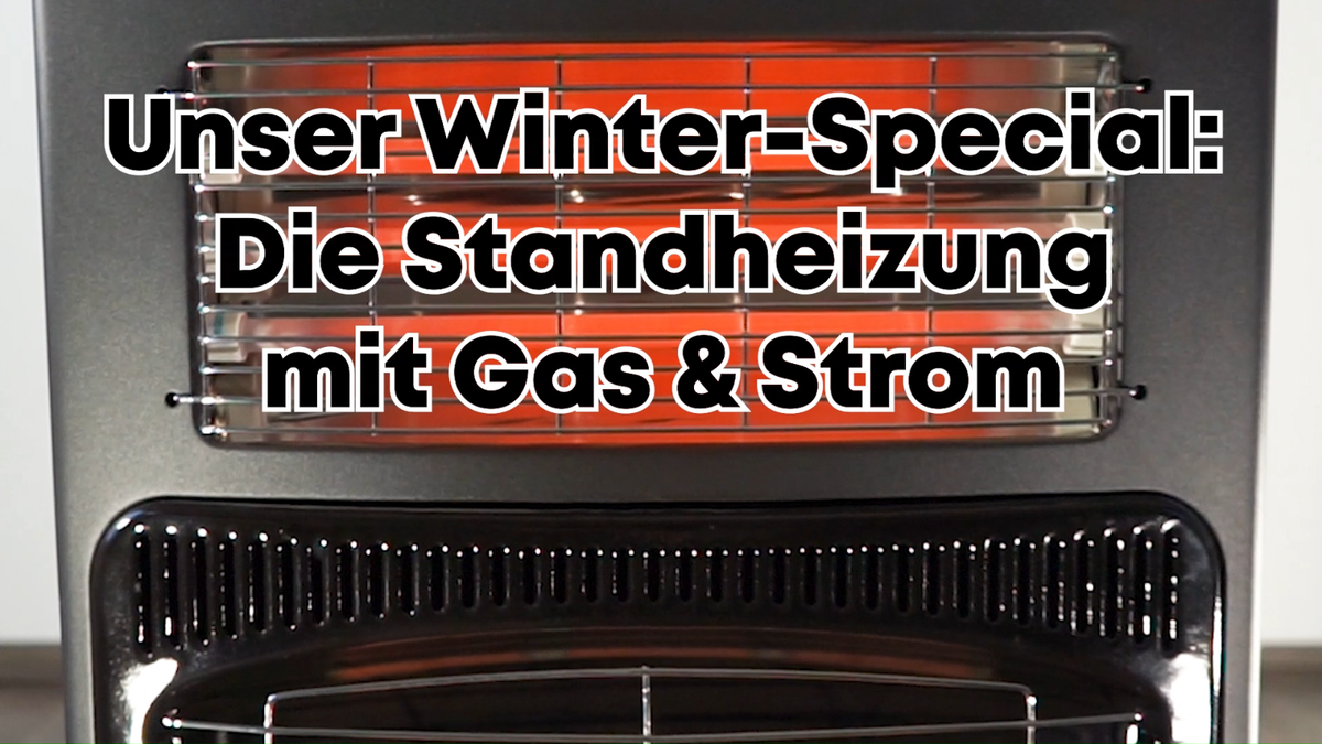 Produktbild von Gas Bullet ® 4200 Watt Gasheizung/Stromheizung Hybrid
