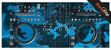 Pioneer DDJ-T1 Skin | Blu Mimetico | Decalcomania Protettiva | StyleFlip Skins