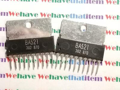 BA521 / CROSSES TO ECG 1166, NTE1166 / IC / SIP / 2 PIECES  (qzty)