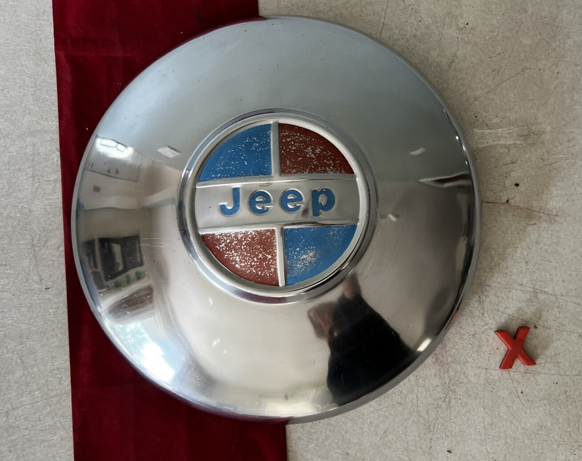 X 1965-1971 Jeep Gladiator Wagoneer CJ5 J10 Dog Dish Hub Cap