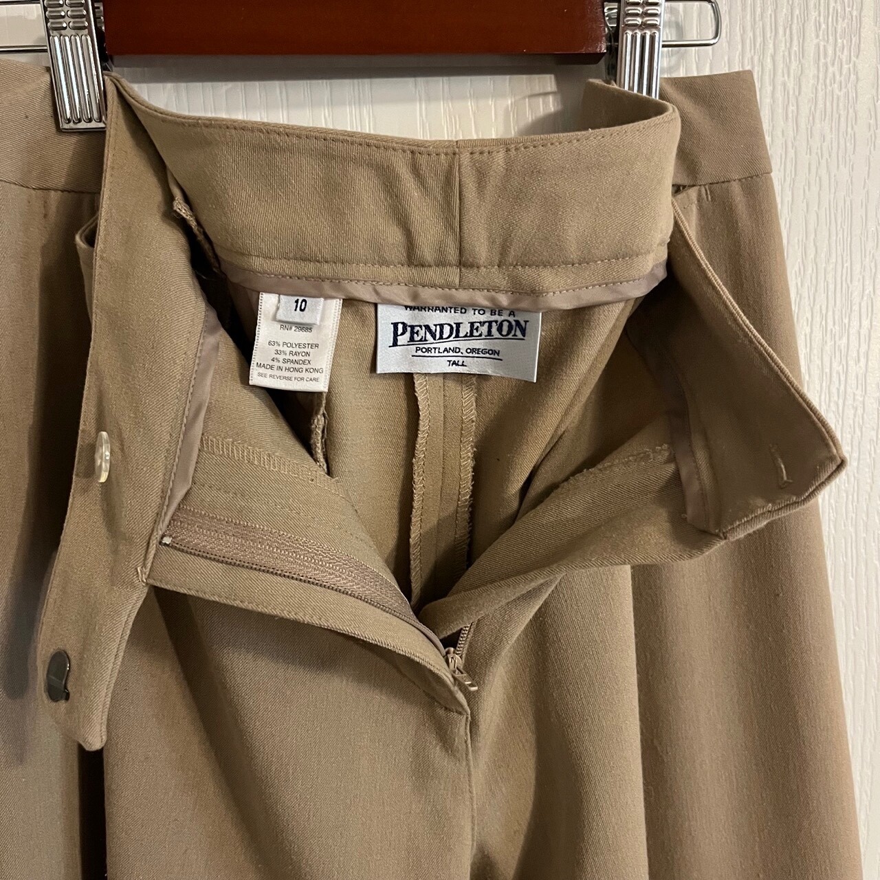 Pendleton Women's Beige Polyester Rayon Spandex S… - image 3