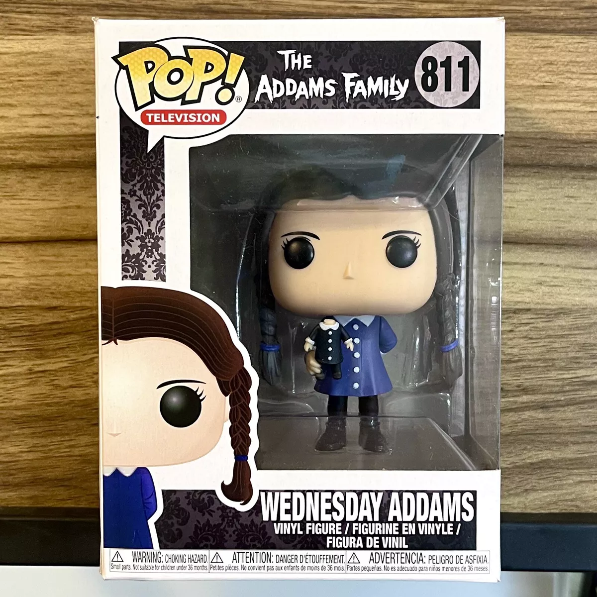 Wednesday Addams Funko Pop! #811 The Addams Family Vinyl Figure New -  dented box