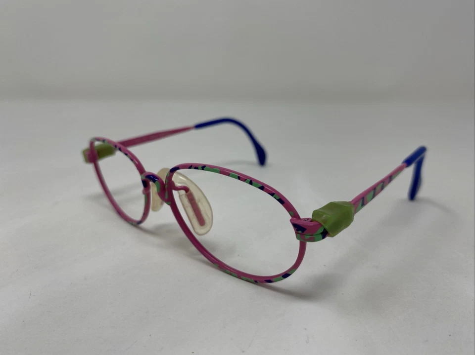 Zeiss Germany 6900 8100 44-12-110 Pink Multi Full Rim Eyeglasses Frame IW12 - Image 2 of 4