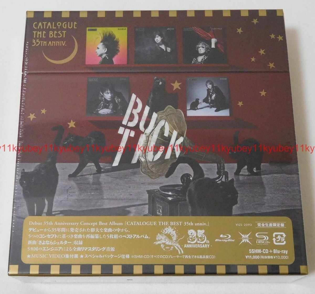 BUCK-TICK　CD5枚 BUCK-TICK CATALOGUE THE BEST 35th anniv. Limited Edition 5