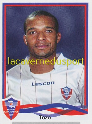 213 TOZO BRAZIL KARABUKSPOR STICKER PANINI SPOR TOTO SÜPER LIG 2010 2011