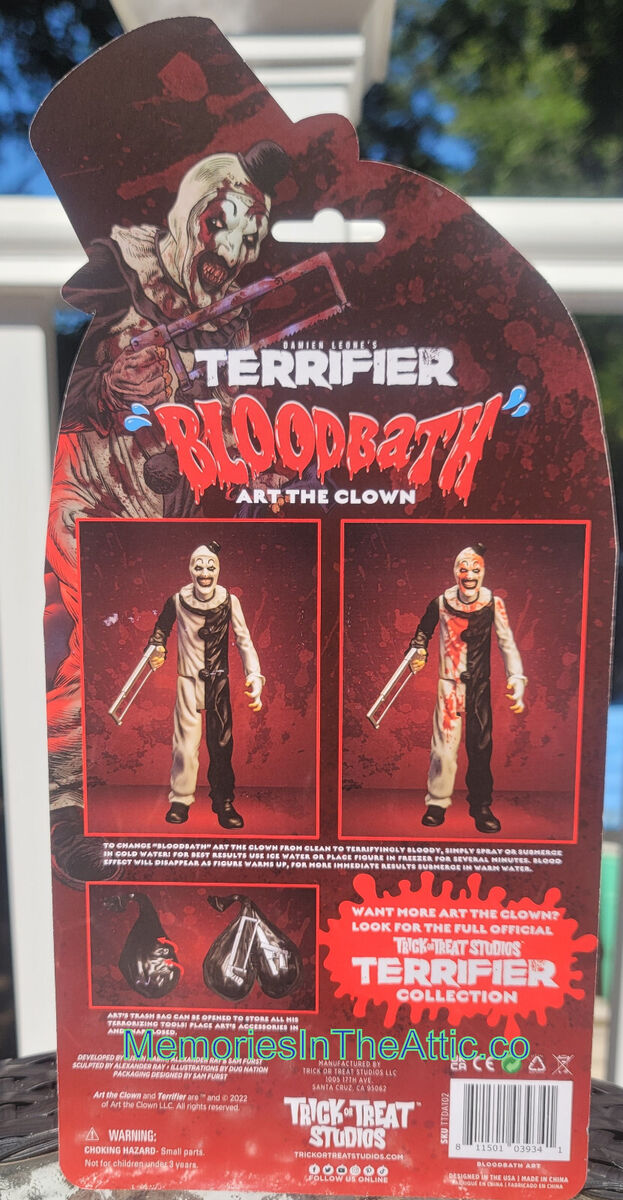 Trick or Treat Studios Terrifier Art The Clown Action Figure Trick or Treat Studios Terrifier Art The Clown Action Figure