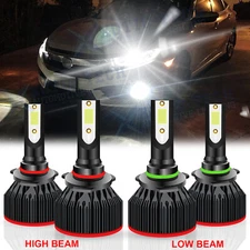9005 9006 LED Combo For Honda Civic 2004 - 2015 Accord 2000-2007 Headlight Bulbs