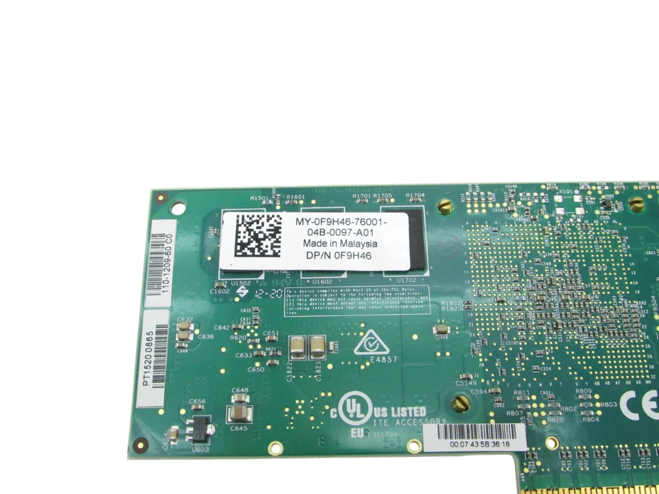 Chelsio 110-1209-60 T6225-CR High Profile Dual Port 25/10GbE PCIe Adapter 0F9H46 - Image 2 of 4