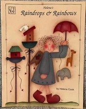 HELENA’S RAINDROPS & RAINBOWS Decorative Painting Book HELENA COOK
