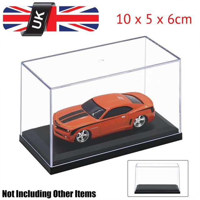 UK 10cm H Clear Perspex Acrylic Display Box Case Plastic Base Dustproof Figure UK 10cm H Clear Perspex Acrylic Display Box Case Plastic Base Dustproof Figure