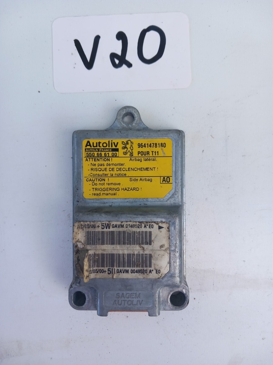 Peugeot control module 9641478180 550666100 | eBay
