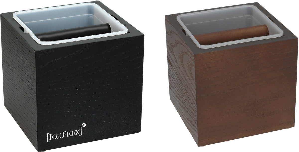 Kaffeesatzbehälter / Abklopfbehälter JoeFrex Concept-Art aus Holz Classic