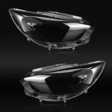 For Mazda CX5 CX-5 2013 2014 2015 Pair Clear Headlight Lens Headlamp Shell Cover