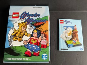 LEGO 77906 Wonder Woman vs Cheetah DC Special Limited Edition SDCC Cover Art