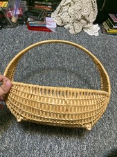 13.5"L X 11.5" W Wicker/Willow Easter Basket 