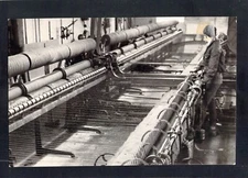 D7252 UK Wales Brynkir Woolleen Mill Garndolbenmaen vintage postcard