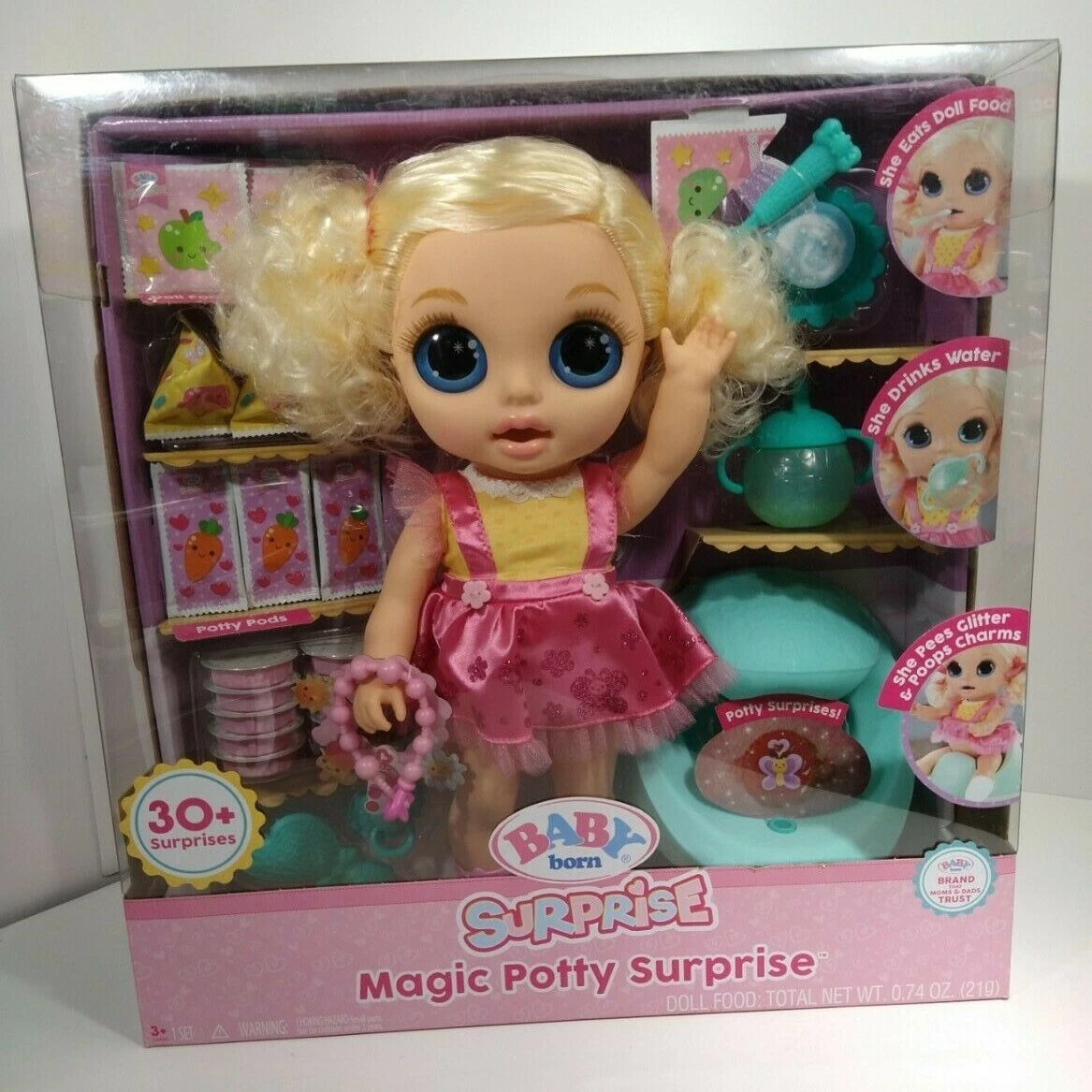 Baby born on sale magic potty surprise