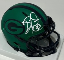 Packers SB Champ GILBERT BROWN Signed Riddell RAVE Speed Mini Helmet AUTO - BAS