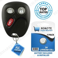 Replacement For 2003 2004 2005 2006 Chevy Avalanche Tahoe Remote Car Key Fob