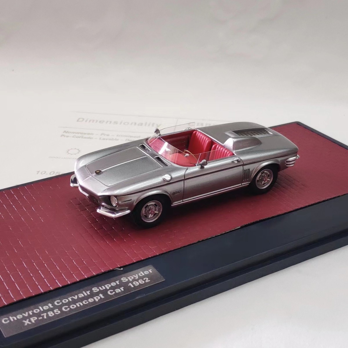 Matrix Resin Model Car 1/43 Chevrolet Corvair Super Spider XP-785