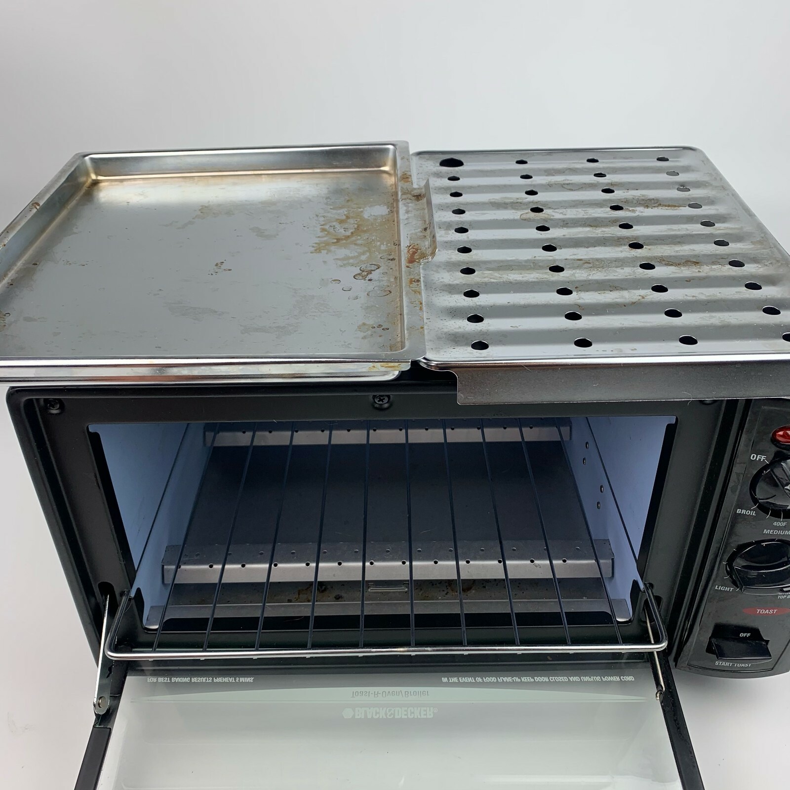 Black & Decker ToastROven/Broiler Model TRO 850 Black *TESTED* eBay