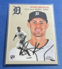 2023 Topps Chrome Platinum Anniversary #162 Ryan Kreidler RC Detroit Tigers