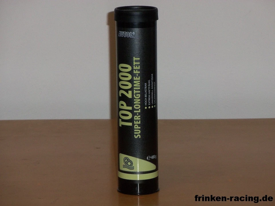 15,23€/kg Autol TOP 2000 10 x 400gr Super-Longtime-Fett Kartuschen