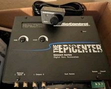 AUDIOCONTROL THE EPICENTER BLACK CAR AUDIO BASS RESTORATION DIGITAL EQUALIZER EQ