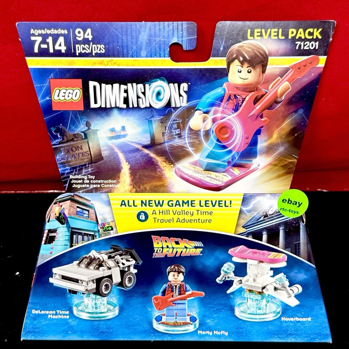 deto4箱 LEGO DIMENSIONS: Back to the Future Level Pack (71201) for sale