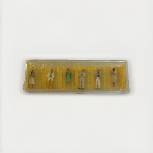 Tren Preiser Original Miniatura Modelo H0 0216 Aplaudiendo Personas | Zustand: Used
