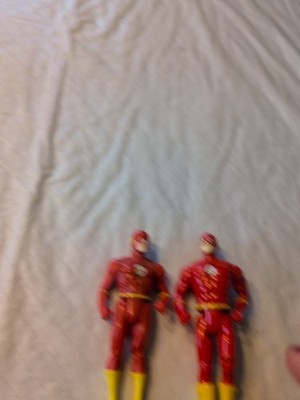 Pair Of DC Comics Flash Figures, One Is Wind Up, 4.5 To 5 In
