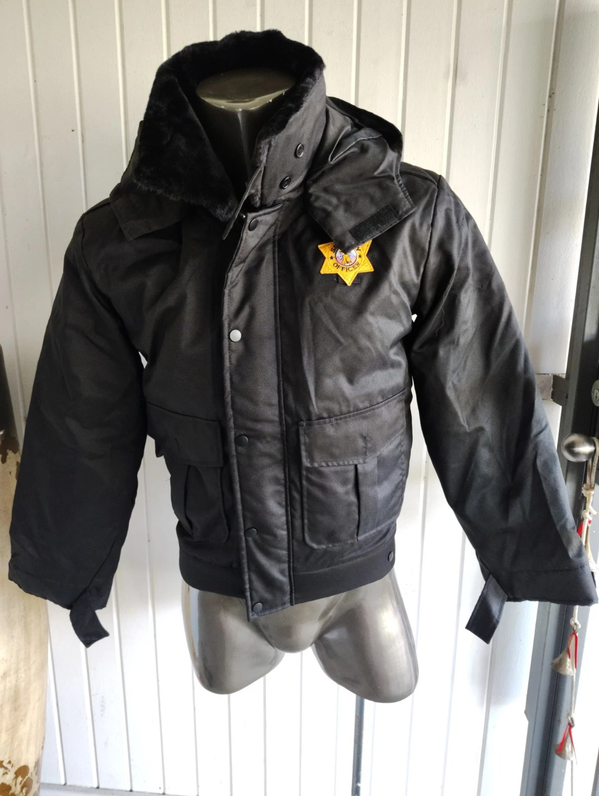 Tuff Guard Black mens Insulated Hooded Outdoor Security jacket XS, S, 3XL, Size
Opens in a new windo