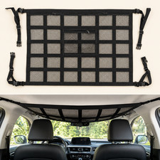 Car Ceiling Cargo Net Storage Organizer Roof Mesh Pocket for SUV Camping