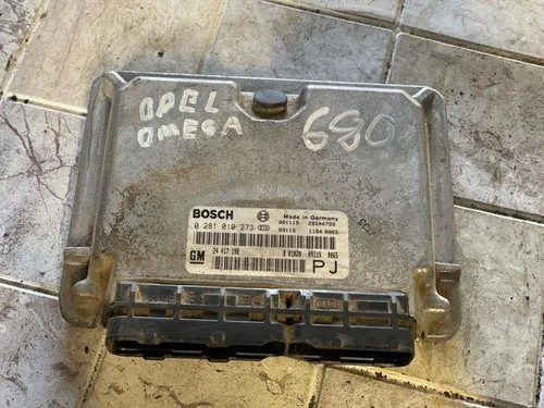 OPEL OMEGA B 25, 26, 27 Motorsteuergerät ECU 24417198 0281010273 2.20 21039449