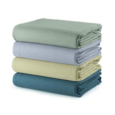 Comfy Cubs Muslin Swaddle Blankets Pack of 4, 47 x 47 Inches, S... Fast USA SHIP