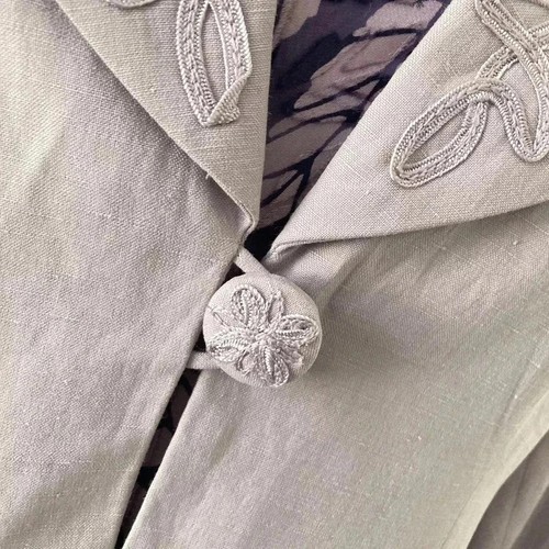 Country Casuals Purple Silk Dress Jacket UK 12 Mother Of The Bride Groom Outfit - Picture 8 of 15