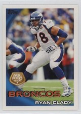 2010 Topps Ryan Clady #287 2u3
