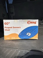 60" Comfy Inflatable Peapod Sensory Chair Provides Therapeutic Sensory Relief an