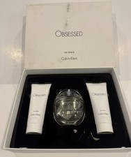 Obsessed by Calvin Klein For Women 3 Pcs. Gift Set Read Listin New In Damage Box