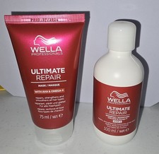 Wella Ultimate Repair Shampoo 100ml & Conditioner 75ml-New
