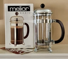 MELIOR 8 Cup French Press Coffee Maker - New in Open Box