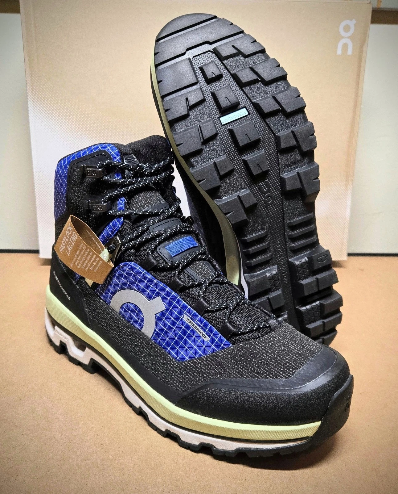 $330 MSRP - NEW ON Cloud Women's 7 Cloudalpine Waterproof Hiking Boots Shoes