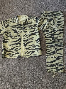 Vintage REPRODUCTION Vietnam War US Navy Tiger Strip Set ARVN Style Size Large