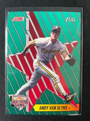 1992 Score Proctor & Gamble P&G All-Star Game Andy Van Slyke #17 of 18 Pirates!!