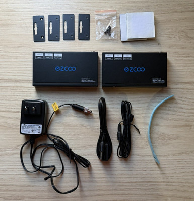 EZCOO EZ-EX70H2 4K 60Hz HDBaseT HDMI Extender ARC SPDIF PoE IR 230ft