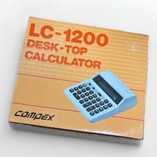COMPEX LC-1200 Calculator Vintage Brand New Desk-Top RARE FAST Ship RARE ITEM