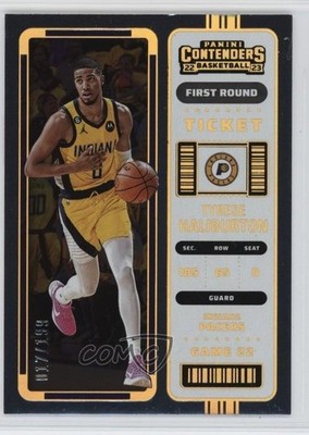 2022-23 Panini Contenders 1st Round Ticket 17/199 Tyrese Haliburton #32 0b6c