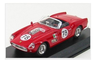 ART-MODEL ART196 FERRARI - 250 CALIFORNIA N 78 NURBURGRING 1960 P.GERINI - Rot